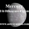 Mercury Planet Effects | कुंडली के विभिन्न भाव में बुध का फल