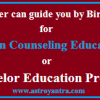 PhD in Counseling Education | Counselor Studies Yoga in Birth Chart